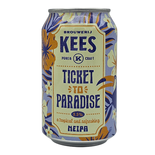 Brouwerij Kees Ticket to Paradise - IPA Speciaalbier - Bestel dit bij Bierbink.nl