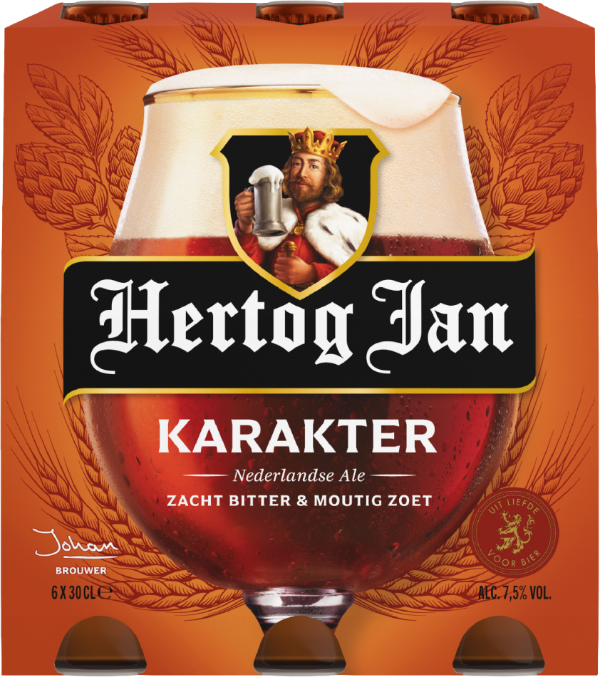 Hertog Jan Karakter set van 6 flesjes á 0,30 liter