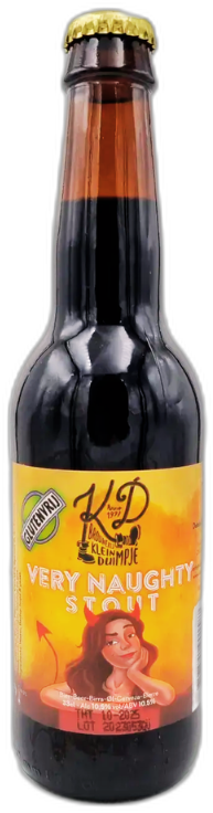 Very Naughty Stout Glutenvrij flesje van 33cl