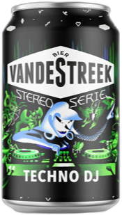 vandeStreek Techno DJ blikje van 33cl