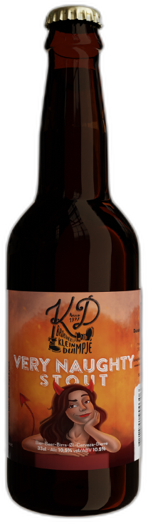 Klein Duimpje Very Naughty Stout flesje van 33cl