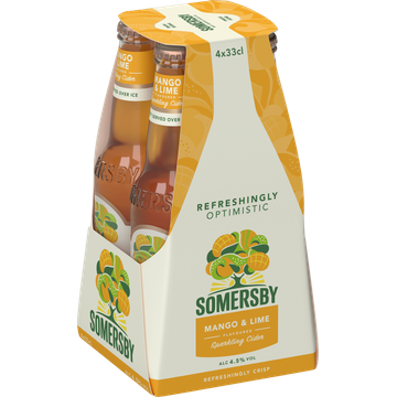 Somersby Mango & Lime 4x330ML bij Jumbo