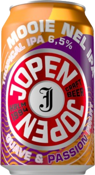 Jopen Mooie Nel Guave & Passion Fruit blikje van 33cl