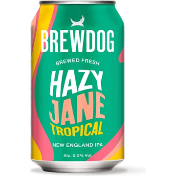 BrewDog Hazy Jane Tropical New England IPA 330ML bij Jumbo