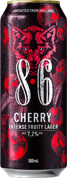 8.6 Cherry blik van 50cl