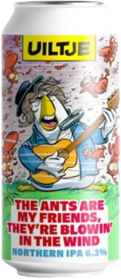 Uiltje The Ants Are My Friends They're Blowin' in the Wind blik van 44cl