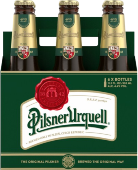  Pilsner Urquell The original Pilsner 6-pack met flesjes van 33cl