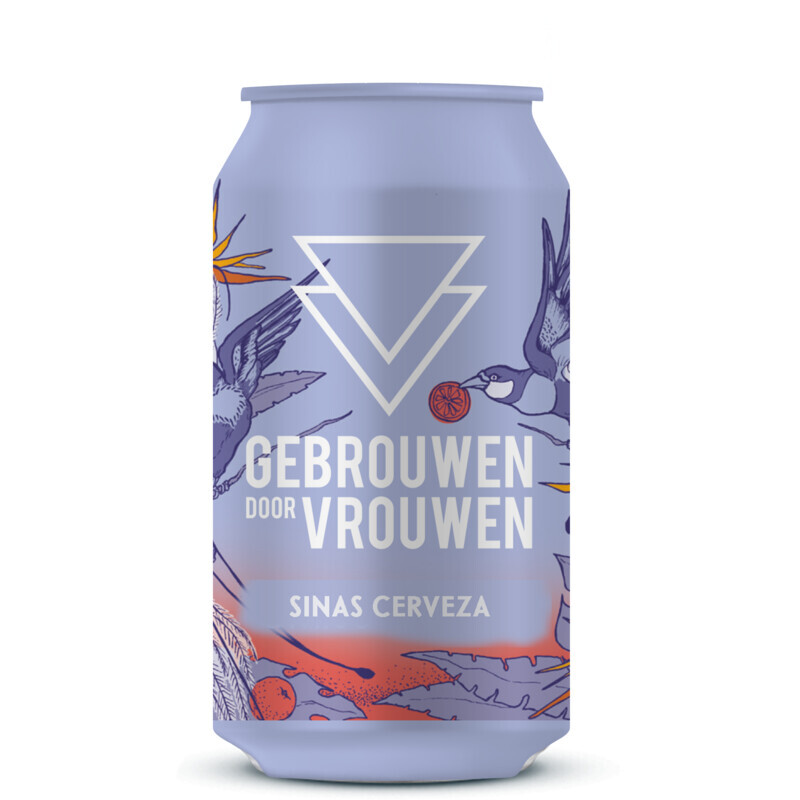 Gebrouwen door vrouw Gebrouwen door vrouw Sinas cerveza