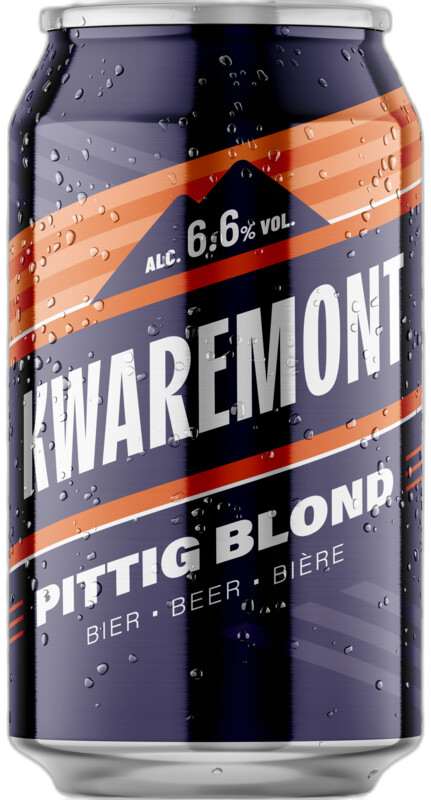 Kwaremont Pittig Blond blikje van 33cl