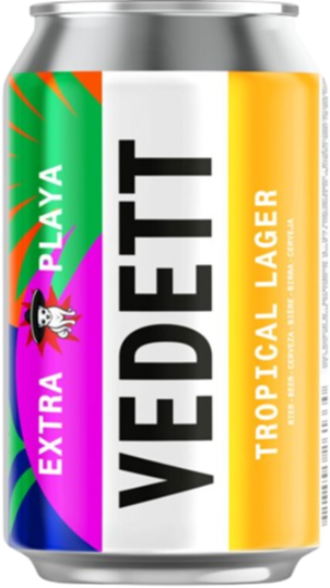 Vedett Playa blikje van 33cl