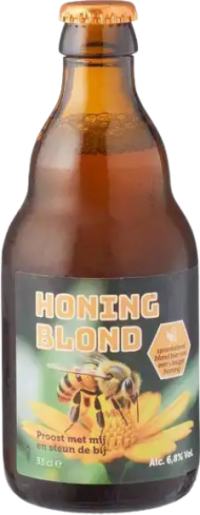 Sancti Adalberti Honing Blond flesje van 33cl