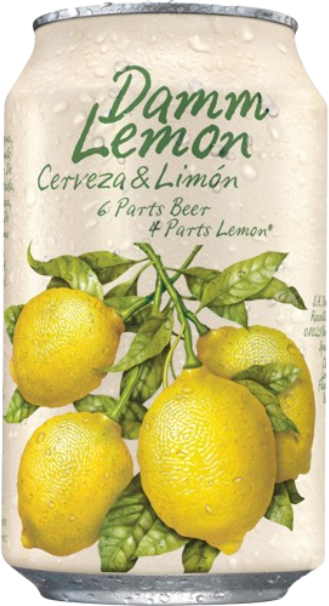 Damm Lemon blikje van 33cl