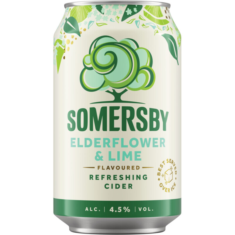 Somersby Somersby Elderflower & lime
