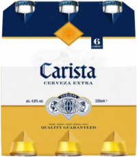 Carista sixpack met flesjes van 33cl