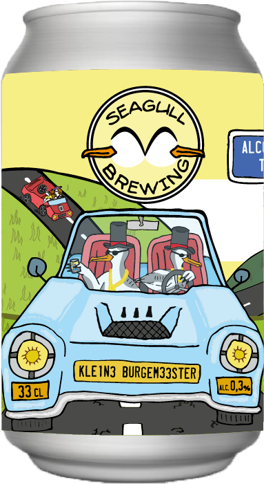 Kleine Burgemeester bier 0,3% blikje van 33cl