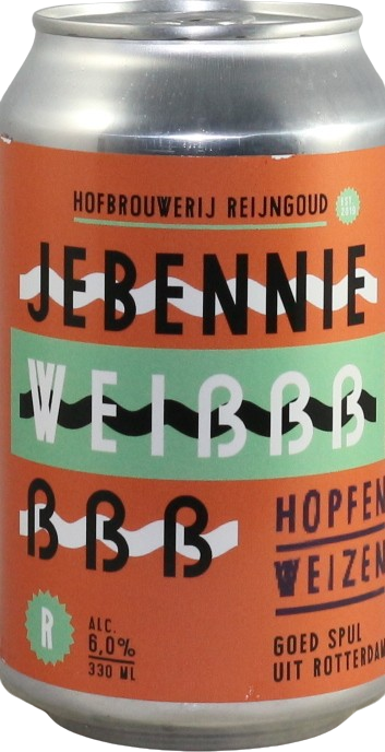 JeBennie Weissss blikje van 33cl