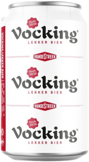 vandeStreek Vocking Blond blikje van 33cl