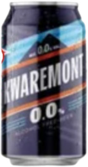 Kwaremont 0.0% blikje van 33cl