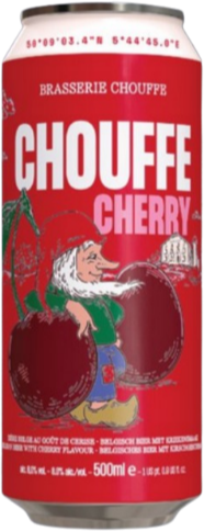 Cherry Chouffe blik van 50cl