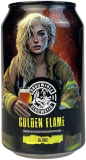 Bluswater Golden Flame blikje van 33cl