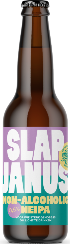 Slapjanus NEIPA 0,5% flesje van 33cl