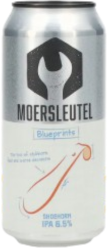 Moersleutel Shoehorn blik van 44cl