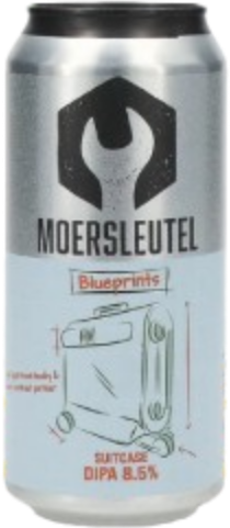 Moersleutel Suitcase blik van 44cl