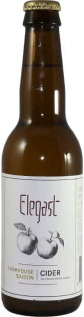 Elegast Farmhouse Saison Cider flesje van 33cl