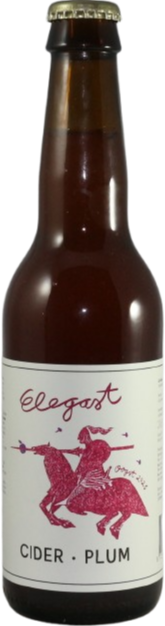 Elegast Plum Cider flesje van 33cl