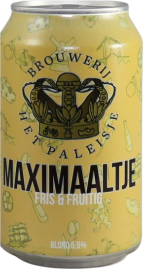 Het Paleisje Maximaaltje blikje van 33cl