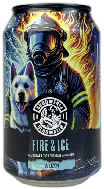 Bluswater Fire & Ice blikje van 33cl