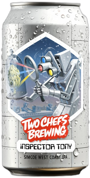 Two Chefs Inspector Tony blikje van 33cl