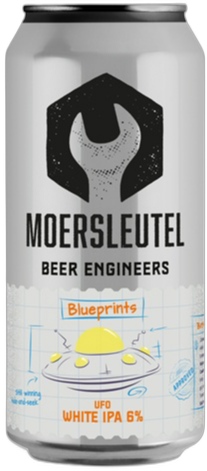 Moersleutel UFO blik van 44cl