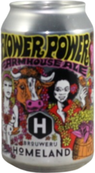 Homeland Flower Power blikje van 33cl