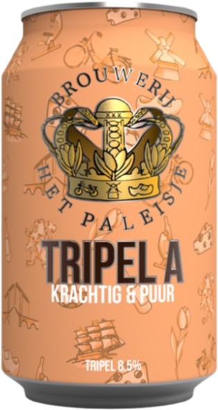 Paleisje Tripel A blikje van 33cl