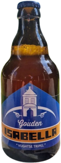 Gouden Isabella flesje van 33cl