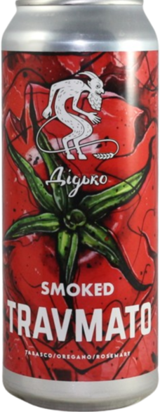 Smoked Travmato + Tabasco + Oregano + Rosemary blok van 44cl