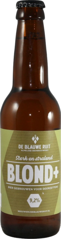 De Blauwe Ruit BLOND+ flesje van 33cl