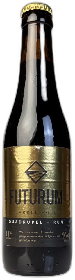 Futurum Quadrupel BA Rum flesje van 33cl