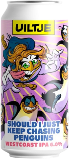 Uiltje Should I just keep Chasing Penquins blik van 44cl