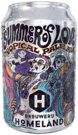 Homeland Summer of Love blikje van 33cl