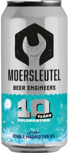 Moersleutel 10 Years: Liftoff blik van 44cl