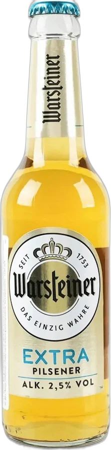 Warsteiner Extra 2.5% flesje van 33cl
