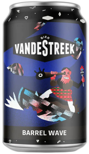 vandeStreek Barrel Wave blikje van 33cl