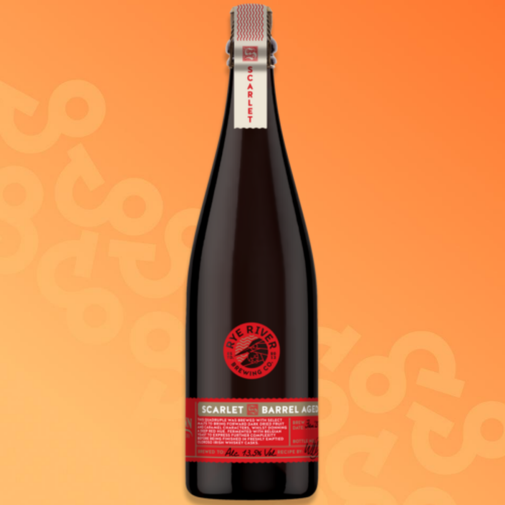 Rye River Scarlet Barrel Aged Quadruppel 75CL