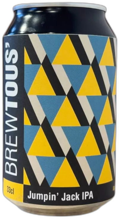 BrewTous’ Jumpin' Jack IPA blikje van 33cl