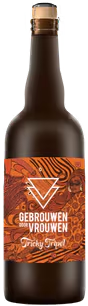 Gebrouwen Door Vrouwen Tricky Tripel fles van 750ML