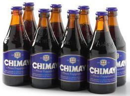 Chimnay blauw - Set van 8 flesjes bier