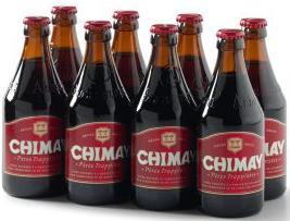 Chimnay rood - Set van 8 flesjes bier Chimnay rood - Set van 8 flesjes bier