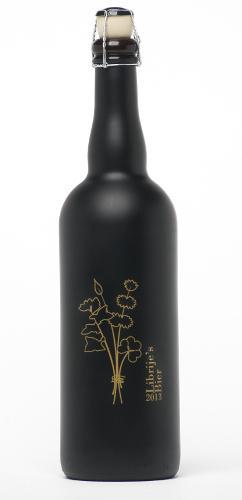 Champagne fles Librijes bier